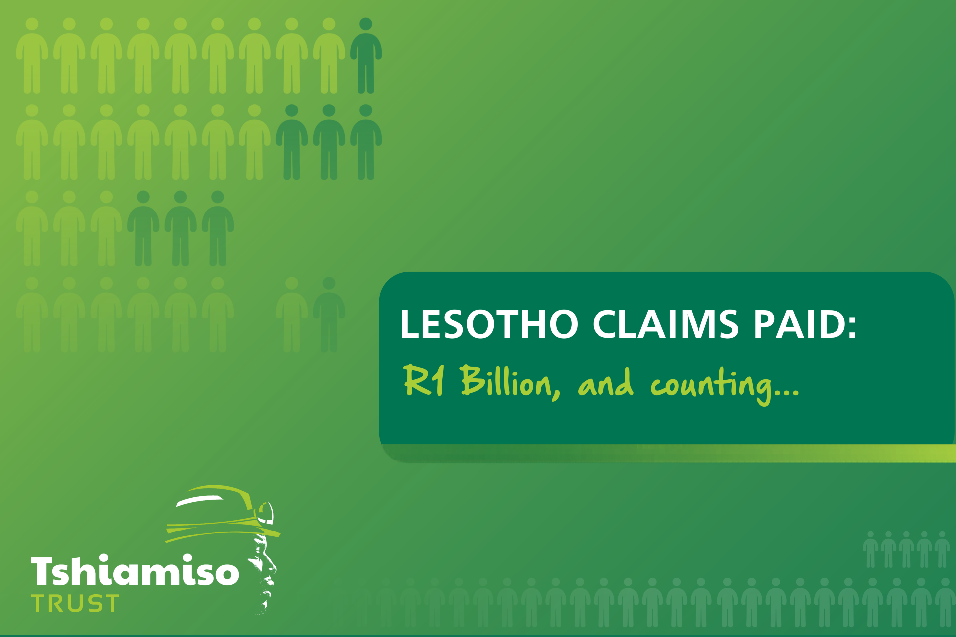 TSHIAMISO TRUST ANNOUNCES HISTORIC 1 BILLION IN COMPENSATION FOR BASOTHO EX-MINEWORKERS AS REGIONAL STAKEHOLDERS CONVENE IN MASERU